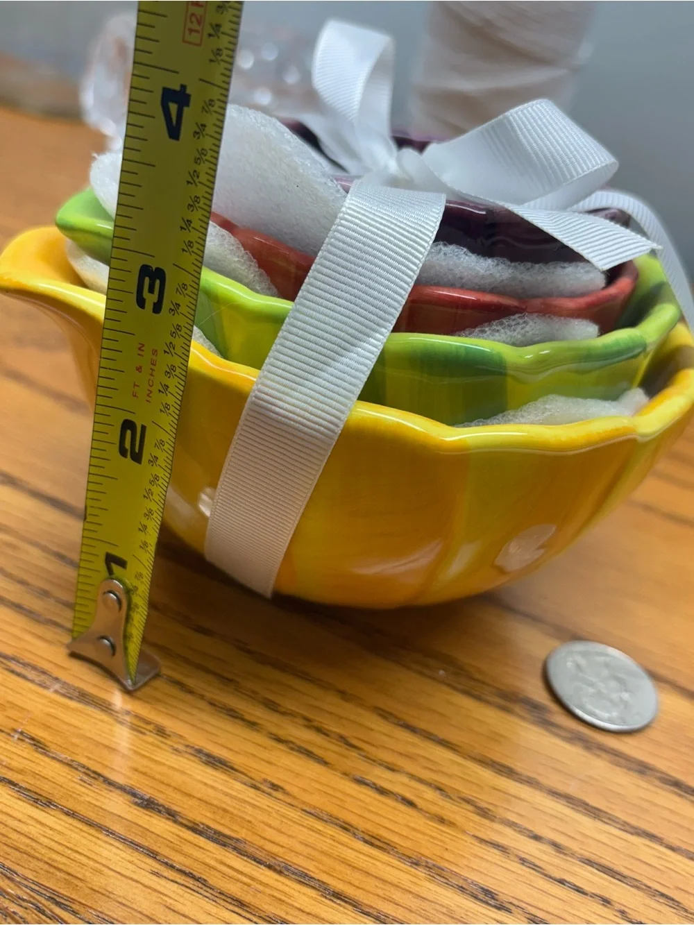Pier 1 nesting measuring bowls new